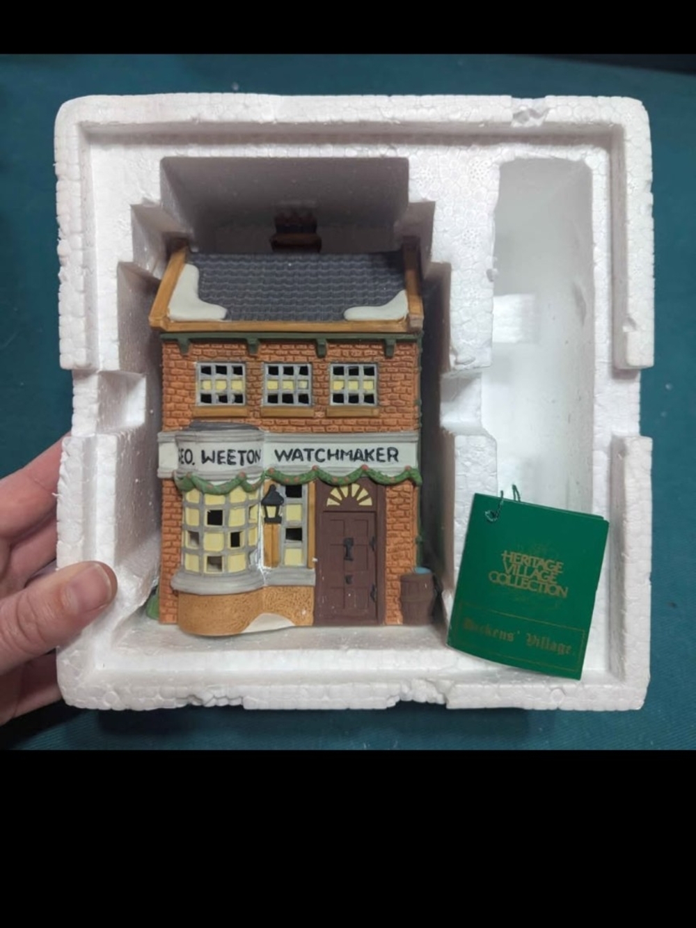 Department 56 - Dickens' Village Series - Geo Weeton Watchmaker